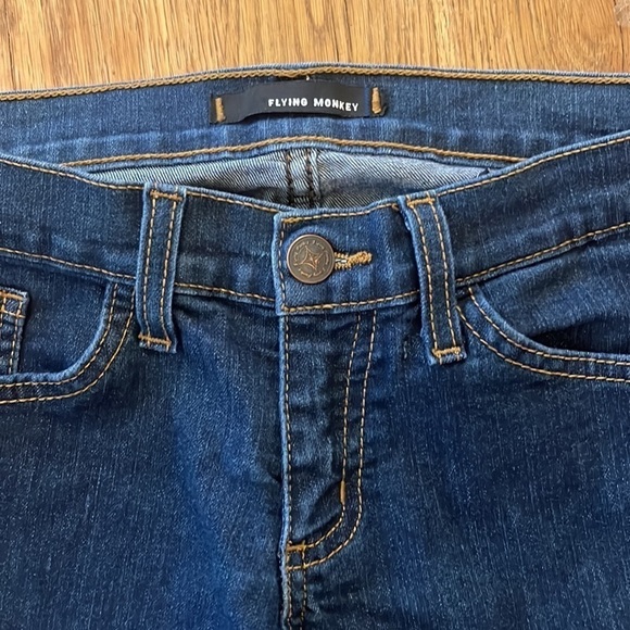 FLYING MONKEY Blue Skinny Jeans - Picture 2 of 4
